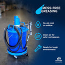 Macnaught Air Operated Grease Pump for 35 lb./ 20L / 5 Gal. Containers - PN