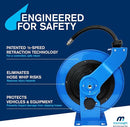 Macnaught M3 Slow Retraction UREA/DEF Safety Hose Reel ¾” x 30 ft – PN