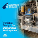 Macnaught Air Operated Grease Pump for 35 lb./ 20L / 5 Gal. Containers - PN