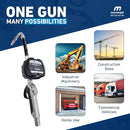 Macnaught 1/2"  Mechanical Meter Oil Dispensing Gun PN