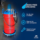 Macnaught Air Operated Grease Pump for 120lb / 60L / 16 Gal. Containers - PN