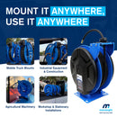 Industrial hose reel for air/water - Macnaught Canada