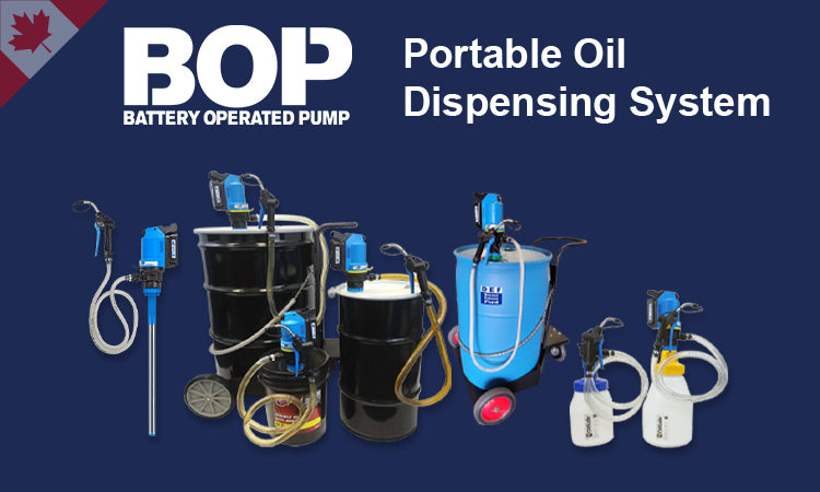 BOP Portable Oil Dispending System in canada