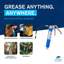 Macnaught  Grease Gun used for agricultural machinery, industrial equipment, Automotive fleet maintenance and workshops.