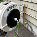 Macnaught Retractable Garden Hose Reel – Industrial Duty Design Now For Home Gardening Use