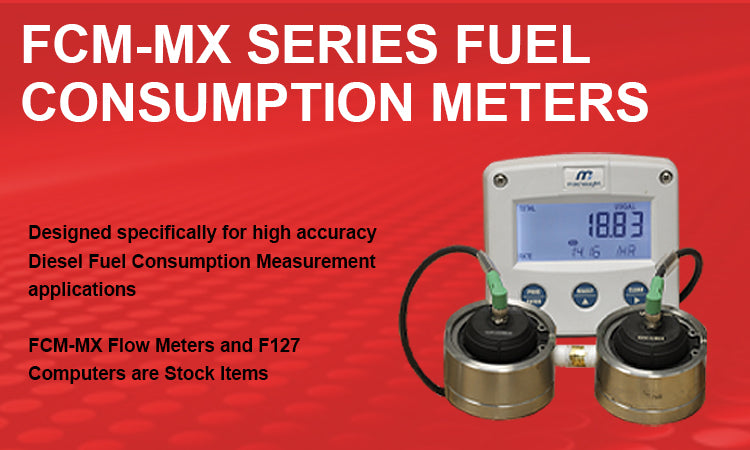 Macnaught FCM-MX Full Flow Range Diesel Fuel Consumption Flow Meters