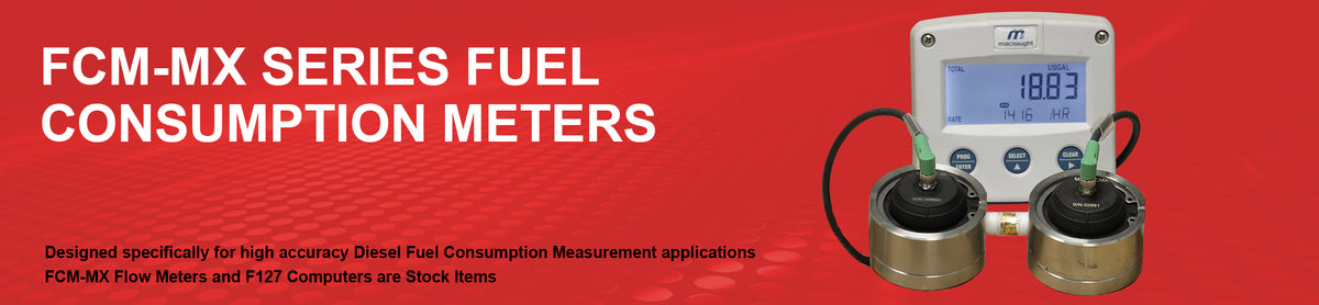 Macnaught FCM-MX Full Flow Range Diesel Fuel Consumption Flow Meters