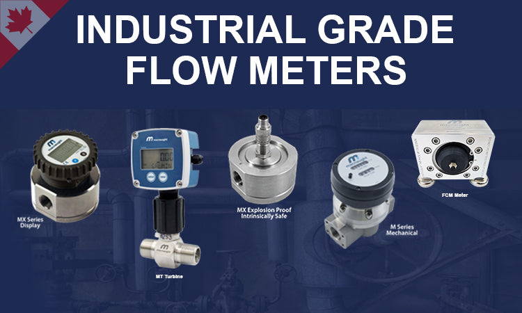 Industrial Grade flow Meter - Macnaught Canada 