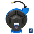 Retractable M3 Heavy Duty Slow Retraction with cover Air Water Hose Reel ½” x 50 ft with 3 Years Warranty