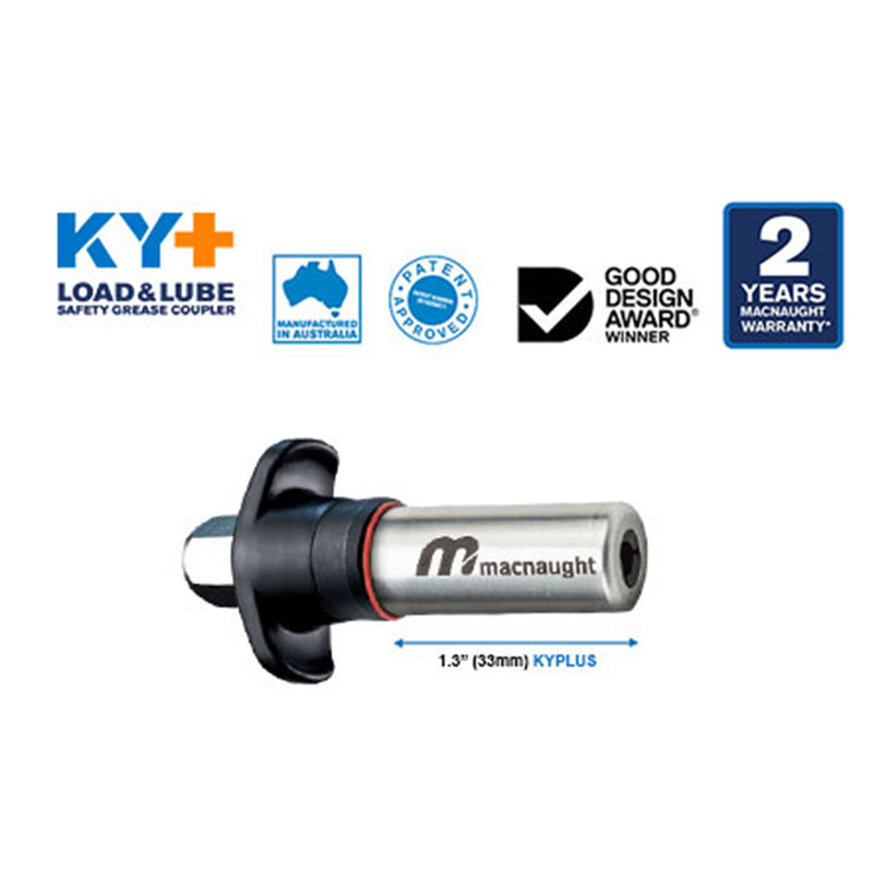 Macnaught KYPLUS Safety Locking Grease Coupler