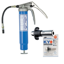 Macnaught Manual Heavy Duty Grease Gun – Flexigun & KY+ Safety Grease Coupler Combo Package - PN