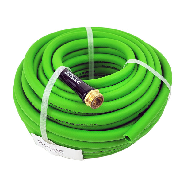 Retracta Flex – Green Hose 1/2″ x 82′, Male Garden Hose outlet PN# RH206S